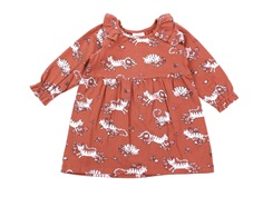 Noa Noa Miniature kjole print brown rose